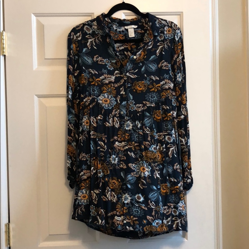 Floral print forever 21 dress, lightly worn